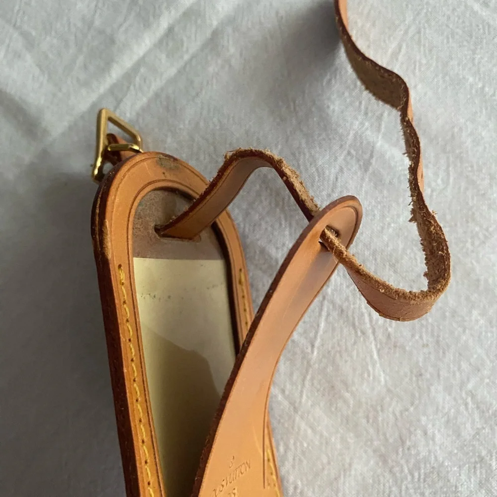 Louis Vuitton Tan Luggage Travel Bag